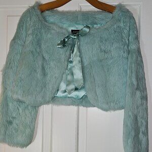 Bebe Rabbit Fur Short Jacket